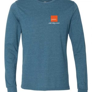 Bella Canvas Unisex Jersey Long-Sleeve T-Shirt - Teal