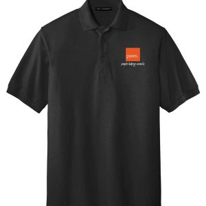 Unisex and Fitted Polo - Black (Unisex Tall Sizes Available)