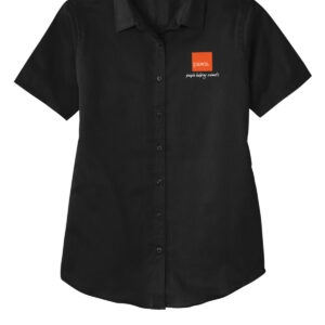 Port Authority® Ladies Short Sleeve SuperPro React ™ Twill Shirt